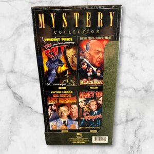 Mystery Collection 4 DVD movie box set Vincent Price, Peter Lorrie,Nancy Drew…